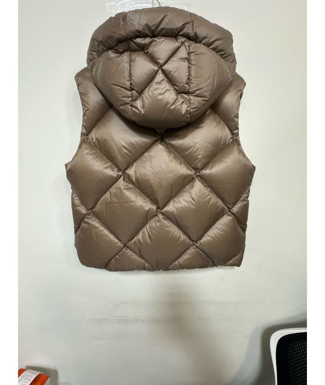 PESERICO Бежевый синтетический жилет, фото 2