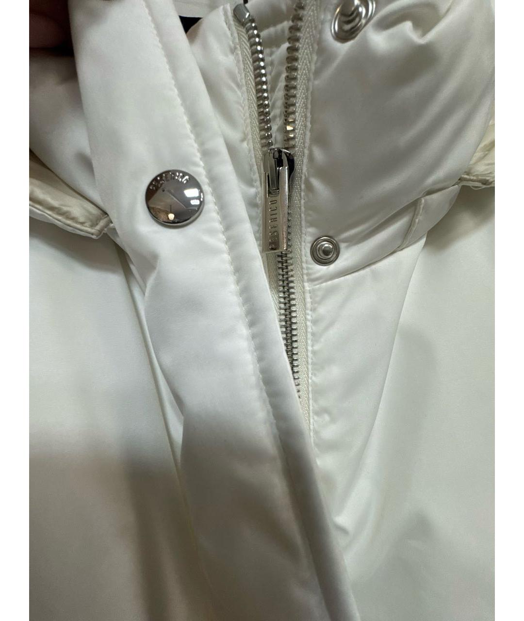 PESERICO Белый полиэстеровый жилет, фото 5