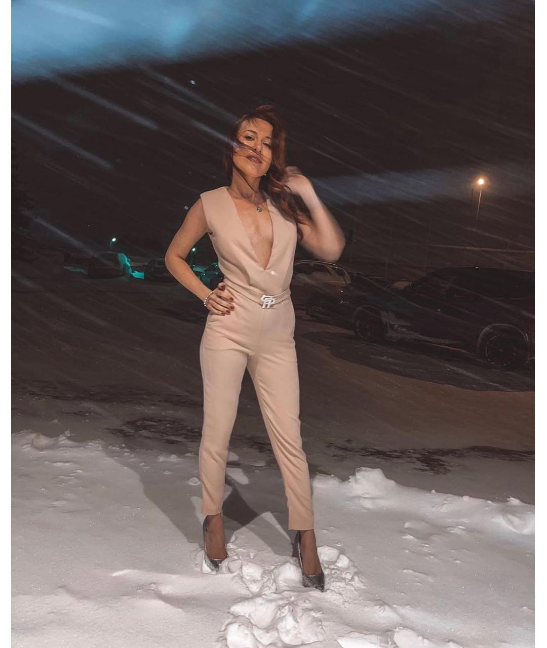 PINKO Бежевый комбинезон, фото 5