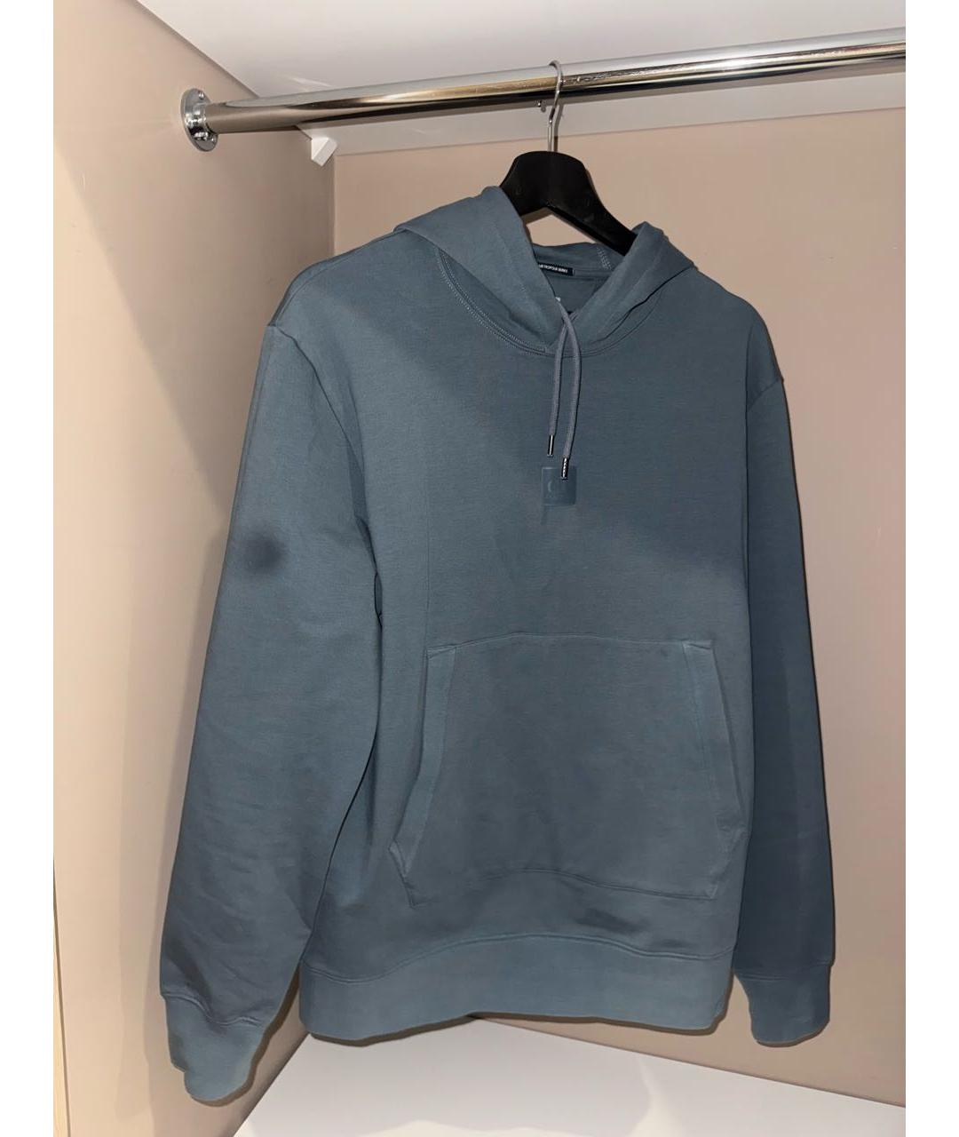 CP COMPANY Голубой хлопковый спортивный костюм, фото 8