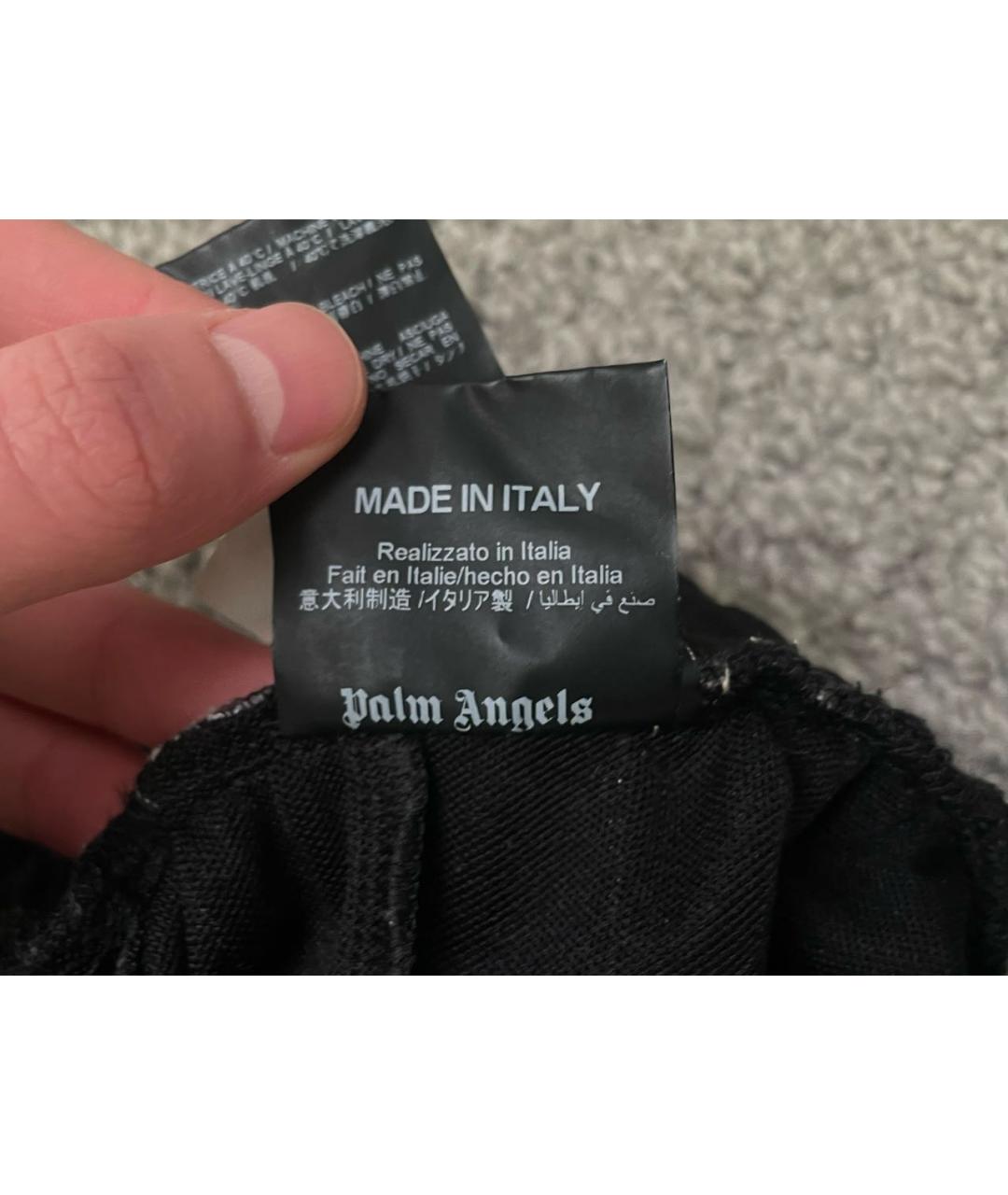 PALM ANGELS Черные повседневные брюки, фото 6