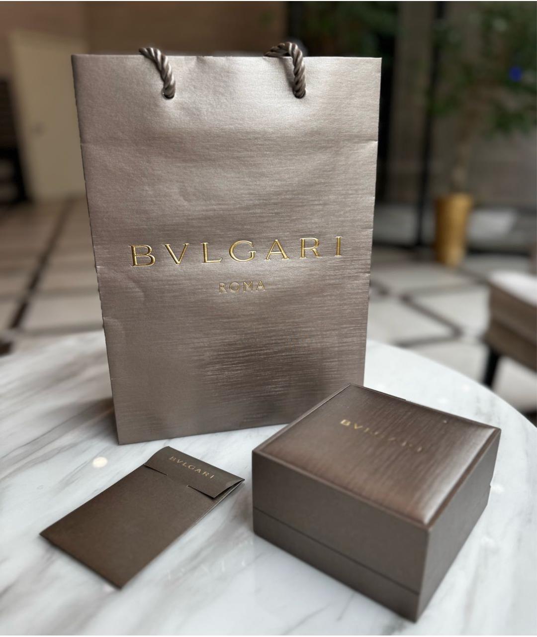 BVLGARI Серебрянный браслет из белого золота, фото 5