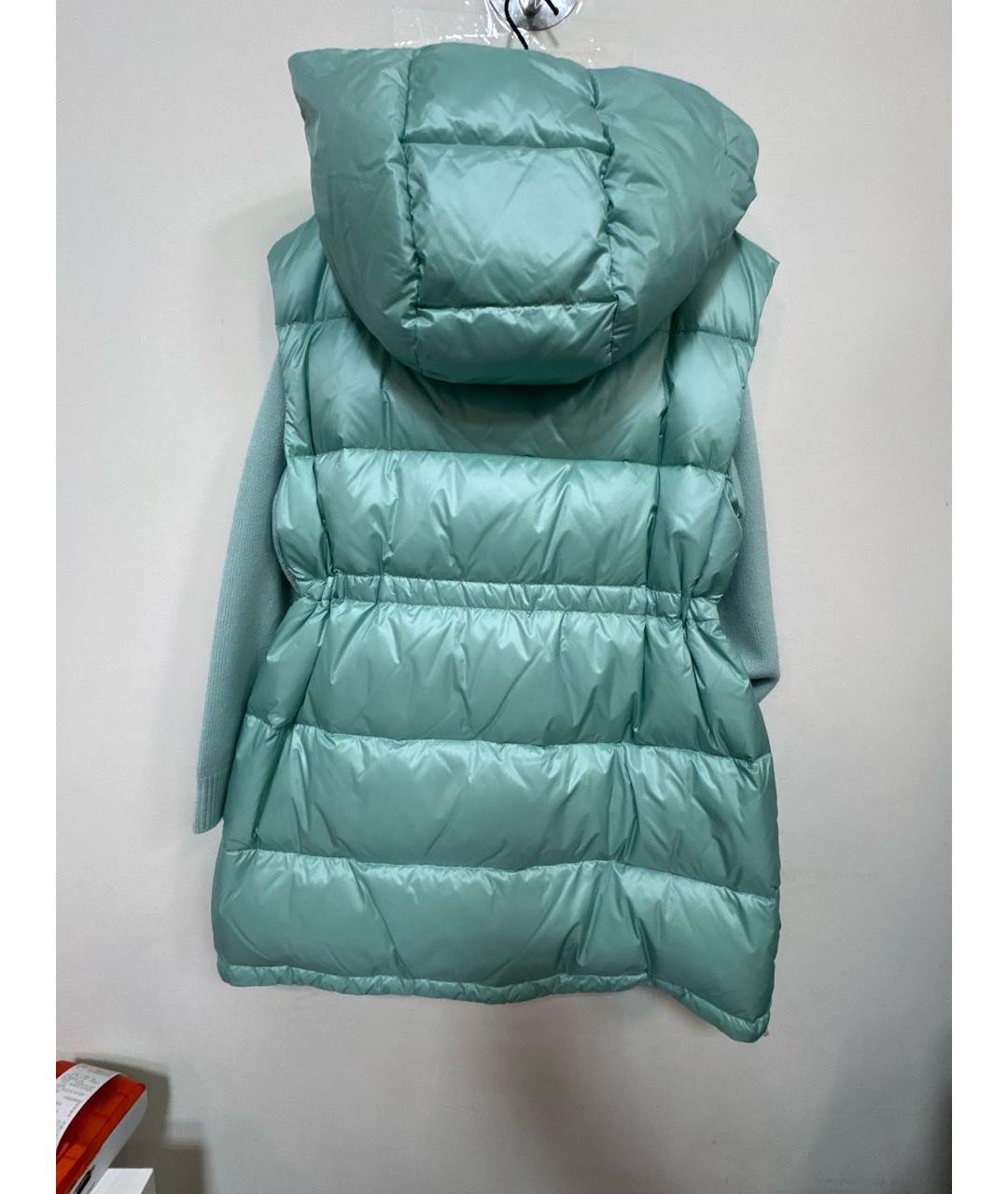 PESERICO Бирюзовый полиэстеровый жилет, фото 2