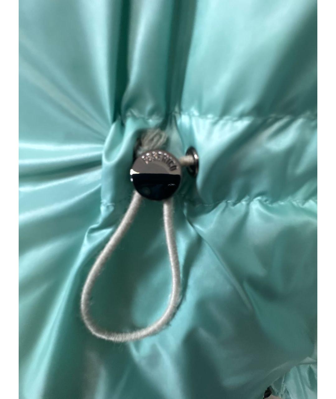 PESERICO Бирюзовый полиэстеровый жилет, фото 7