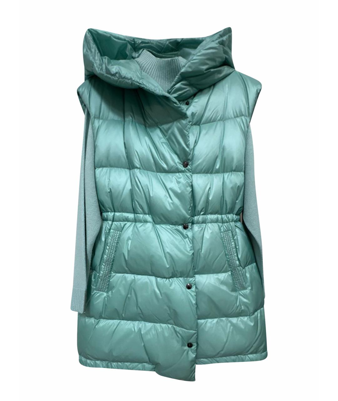 PESERICO Бирюзовый полиэстеровый жилет, фото 1