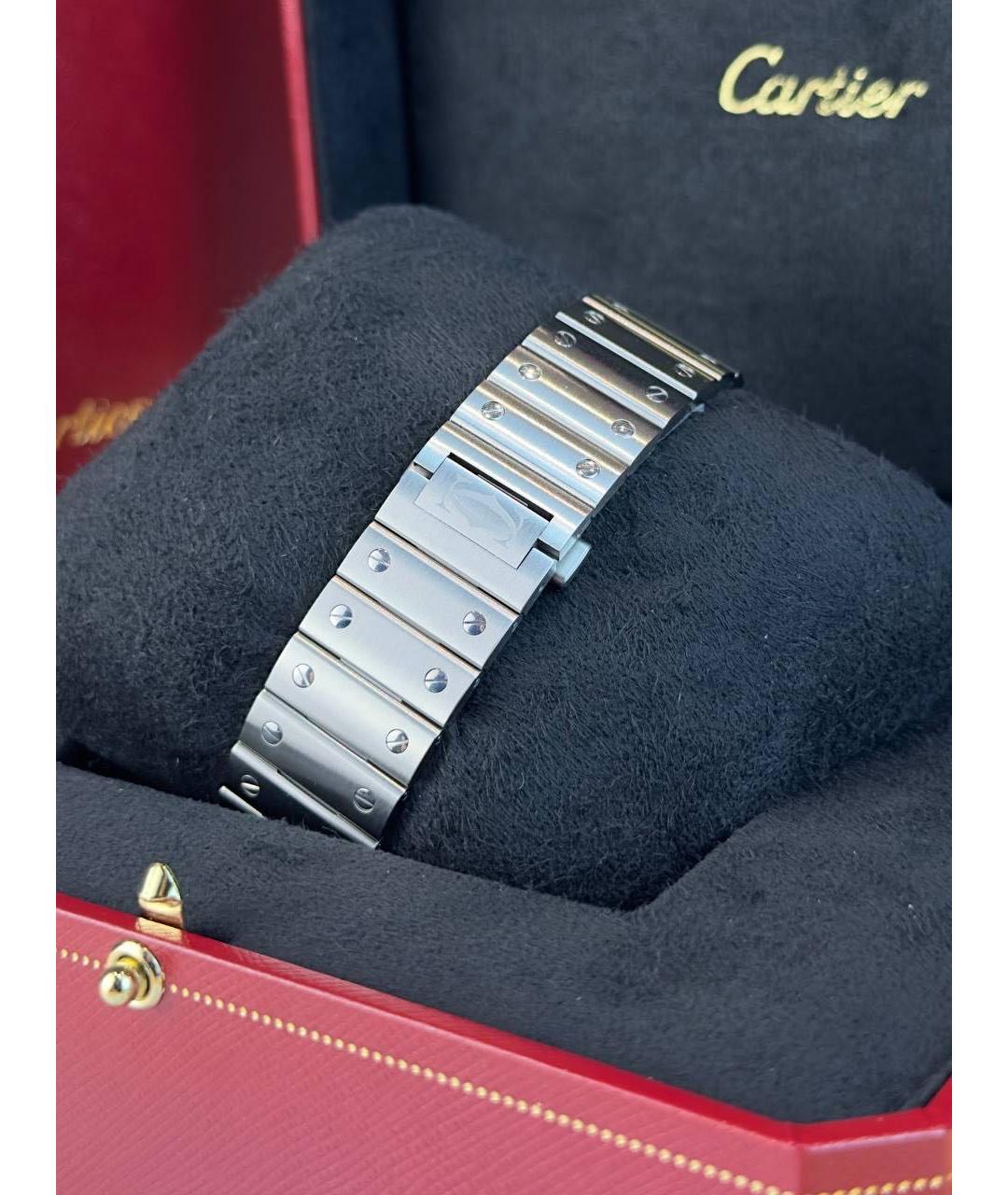 CARTIER Зеленые часы, фото 4