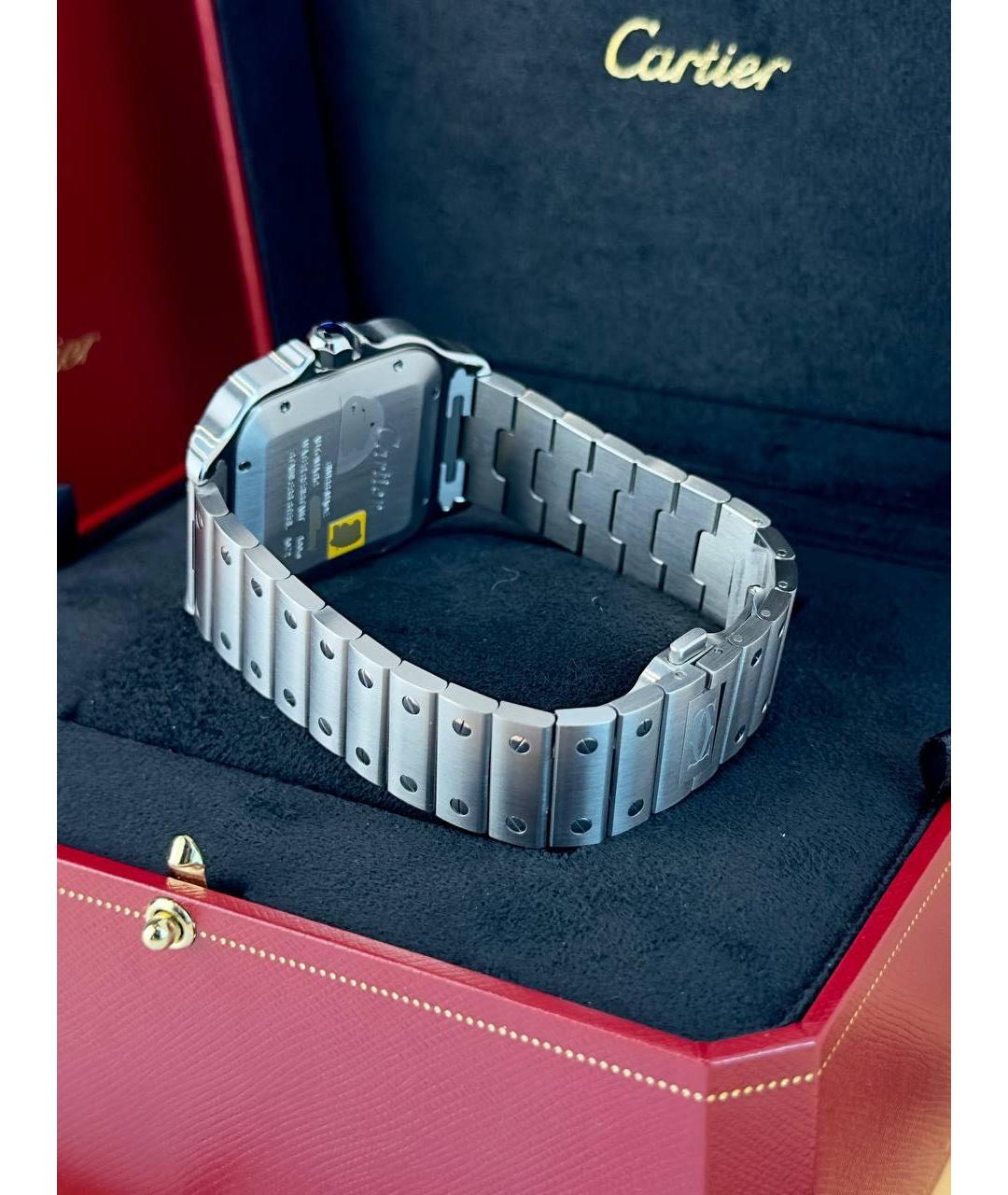 CARTIER Зеленые часы, фото 5