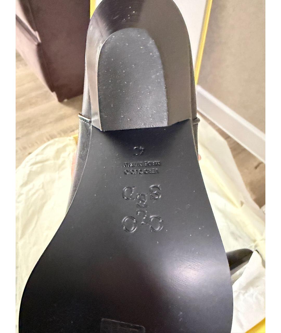 CLOSED Черные кожаные полусапоги, фото 6