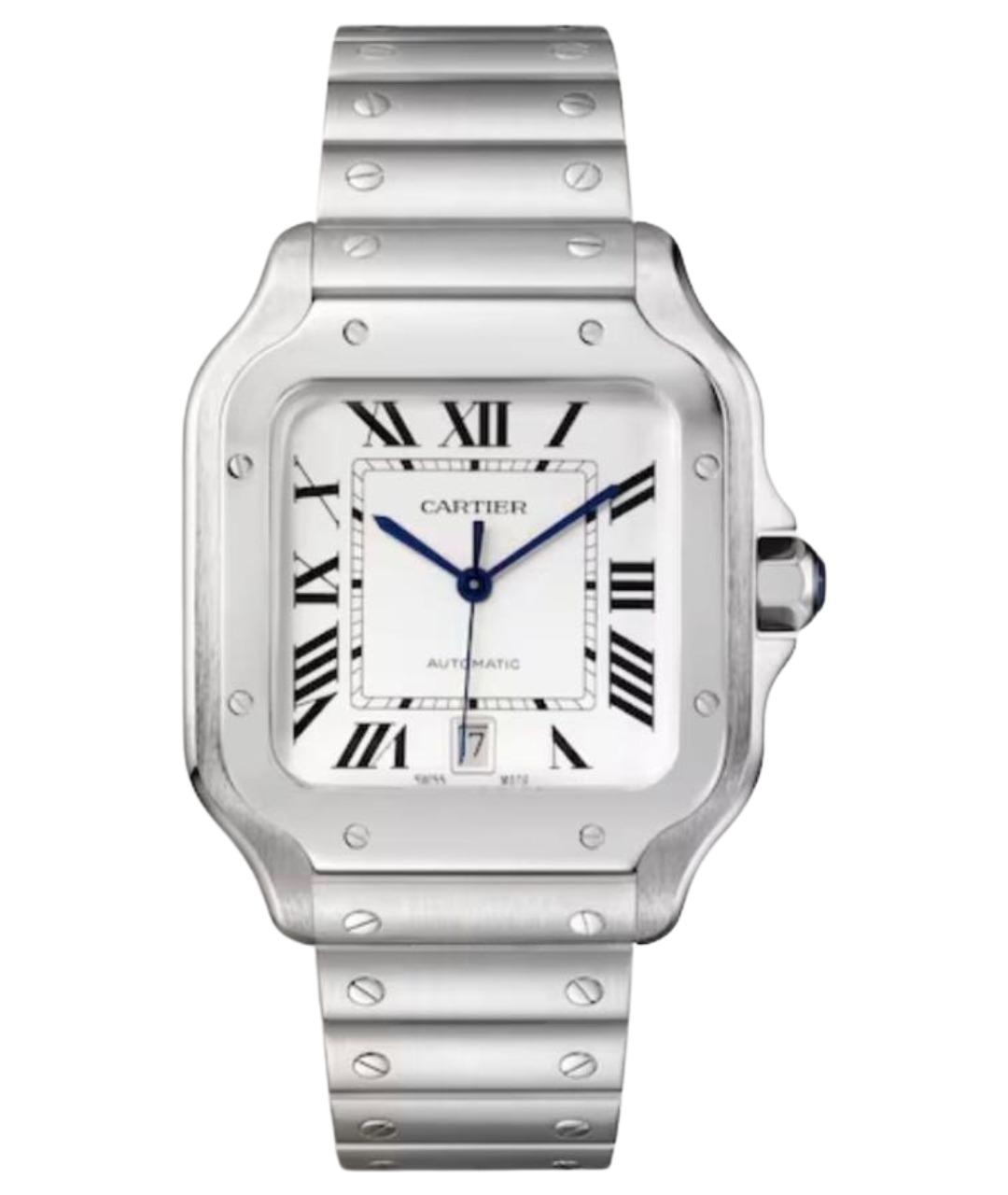 CARTIER Белые часы, фото 1