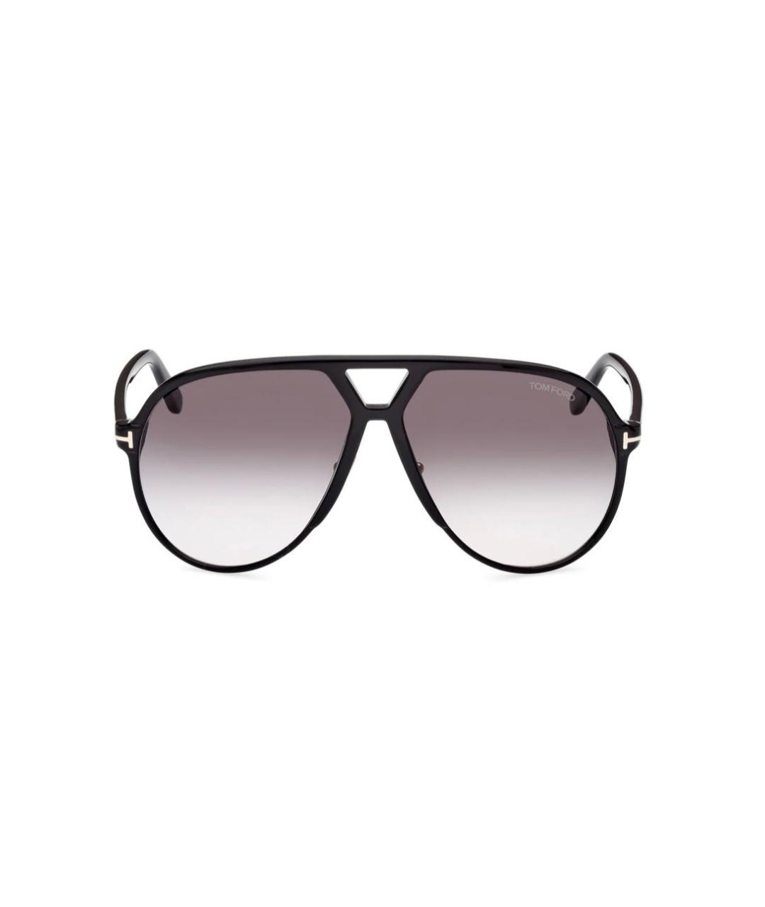 TOM FORD Черные пластиковые солнцезащитные очки, фото 3