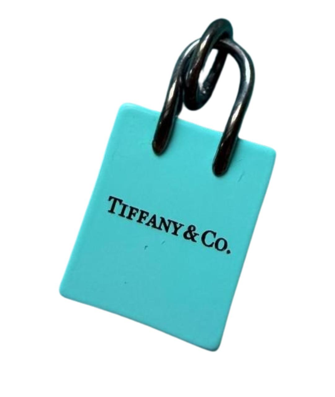 TIFFANY&CO Бирюзовый серебряный кулон, фото 1