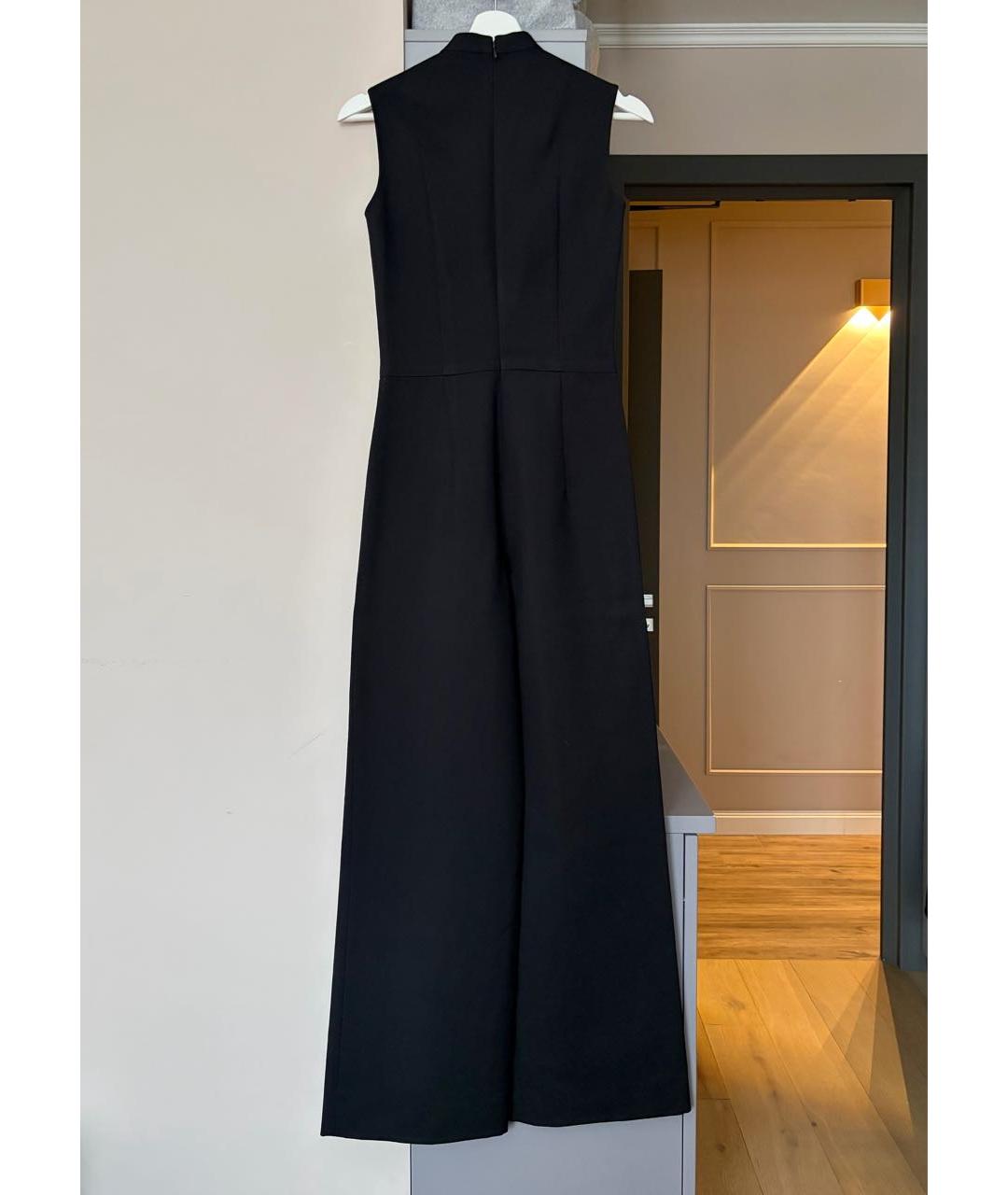 SAINT LAURENT Черный шерстяной комбинезон, фото 3