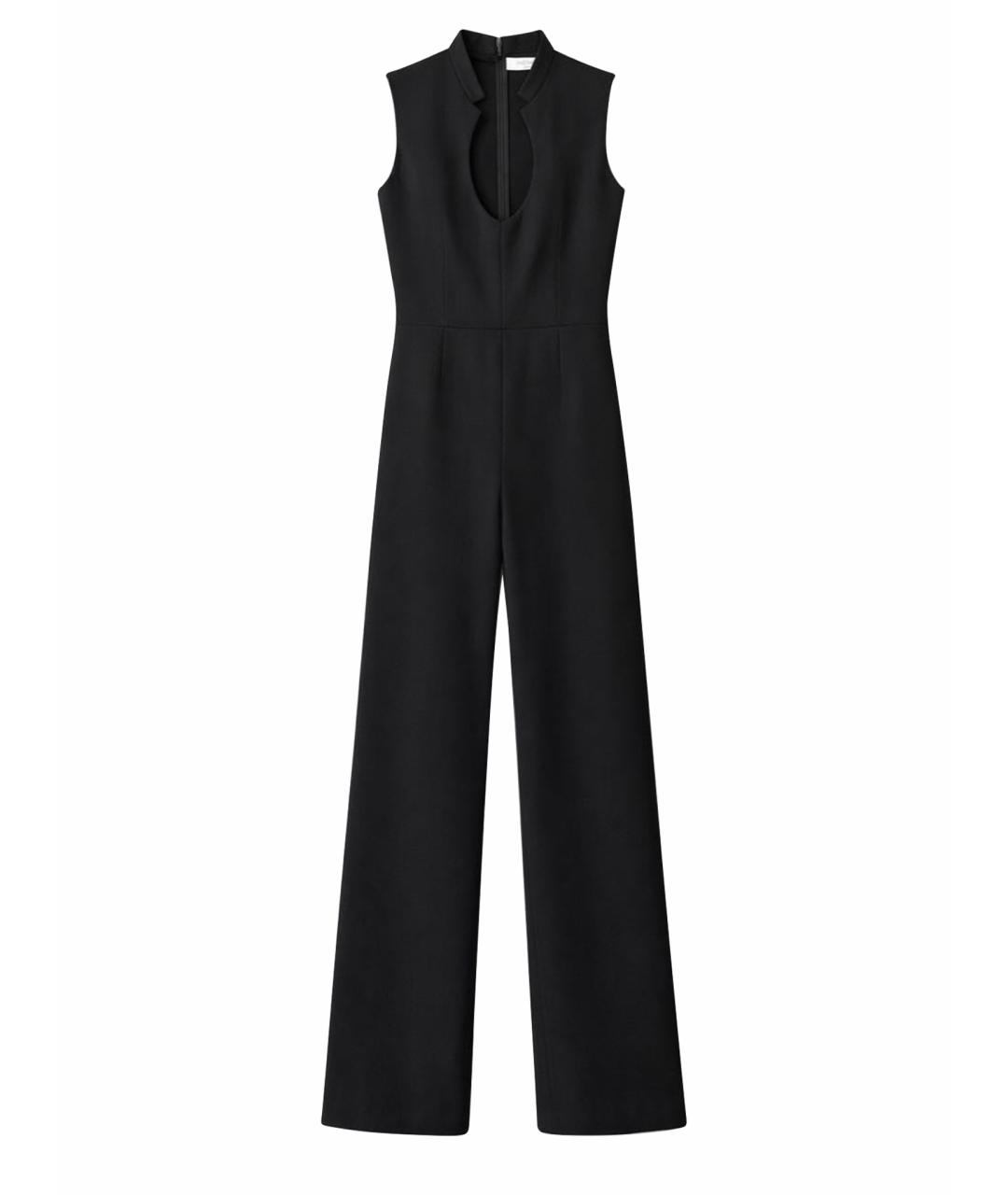 SAINT LAURENT Черный шерстяной комбинезон, фото 9