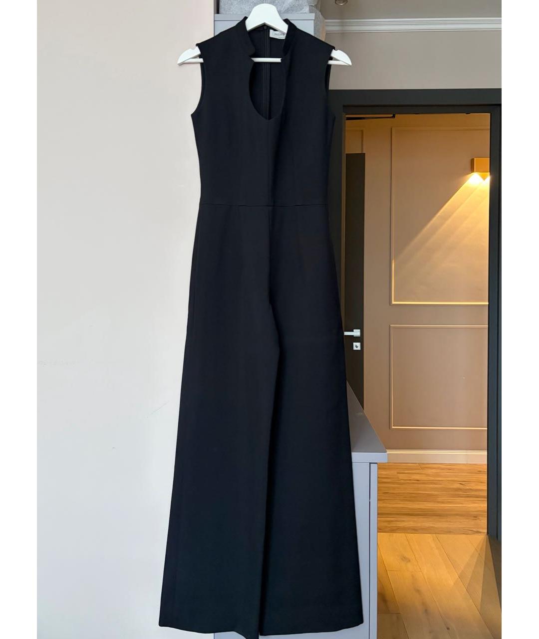 SAINT LAURENT Черный шерстяной комбинезон, фото 2