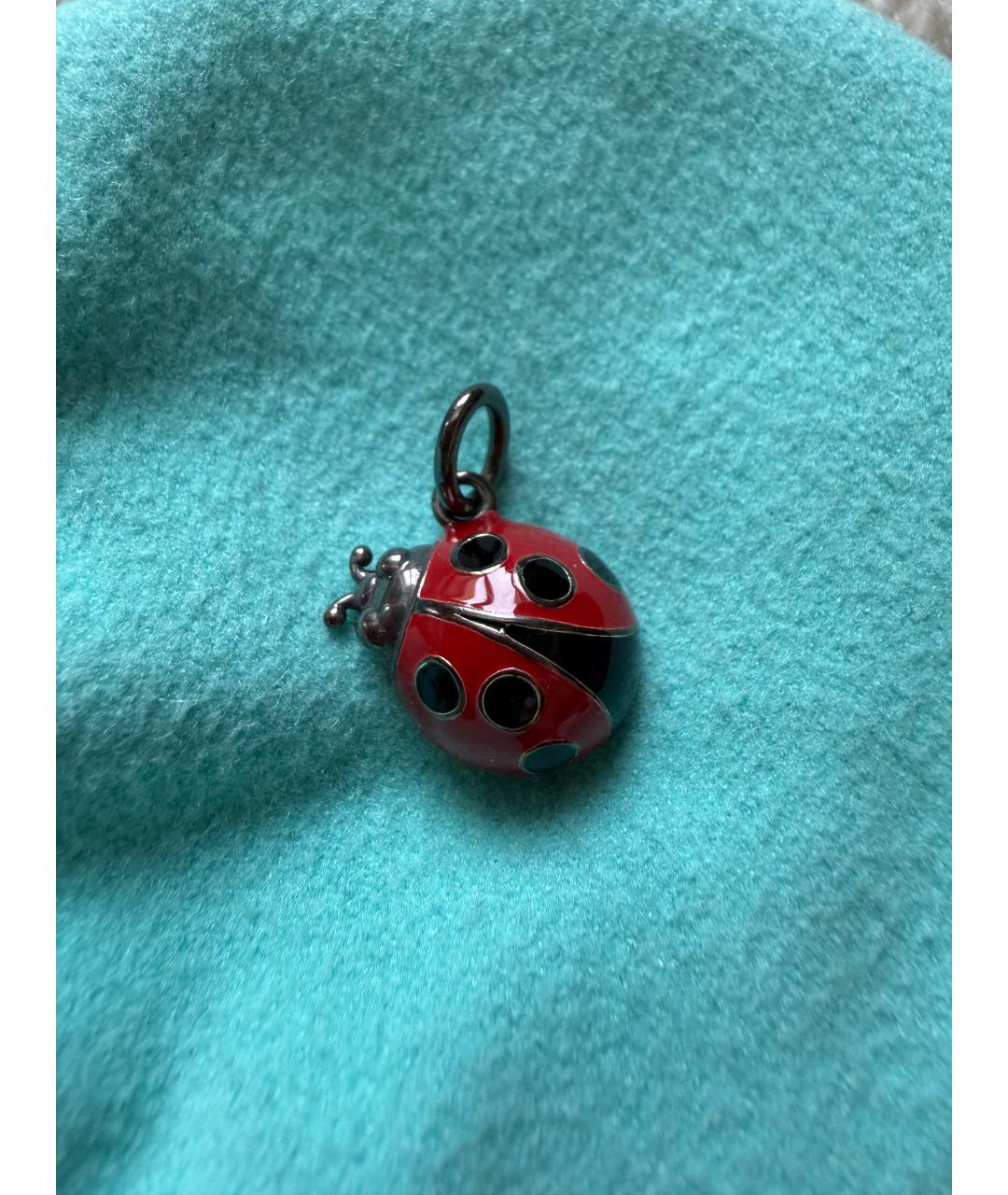 TIFFANY&CO Красный серебряный кулон, фото 2