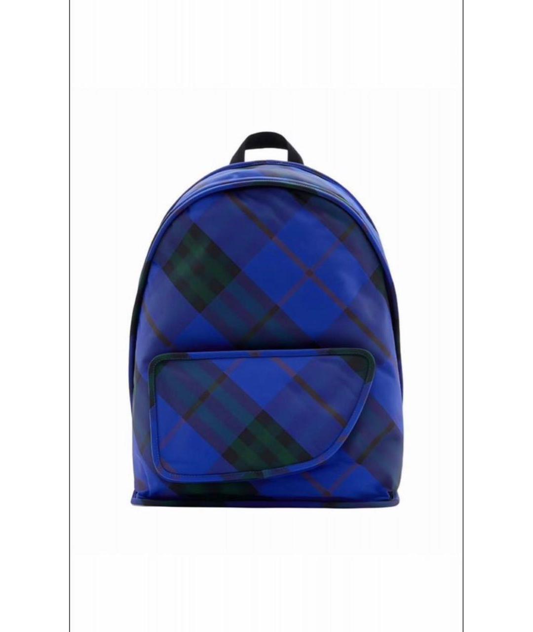 BURBERRY Синий рюкзак, фото 6