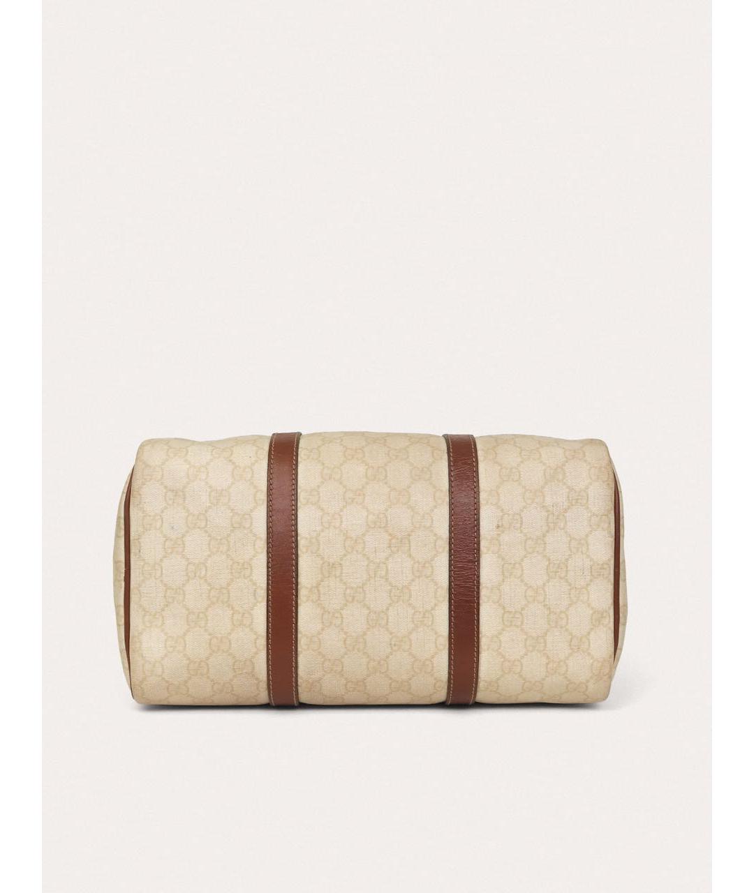 GUCCI Бежевая сумка с короткими ручками, фото 4