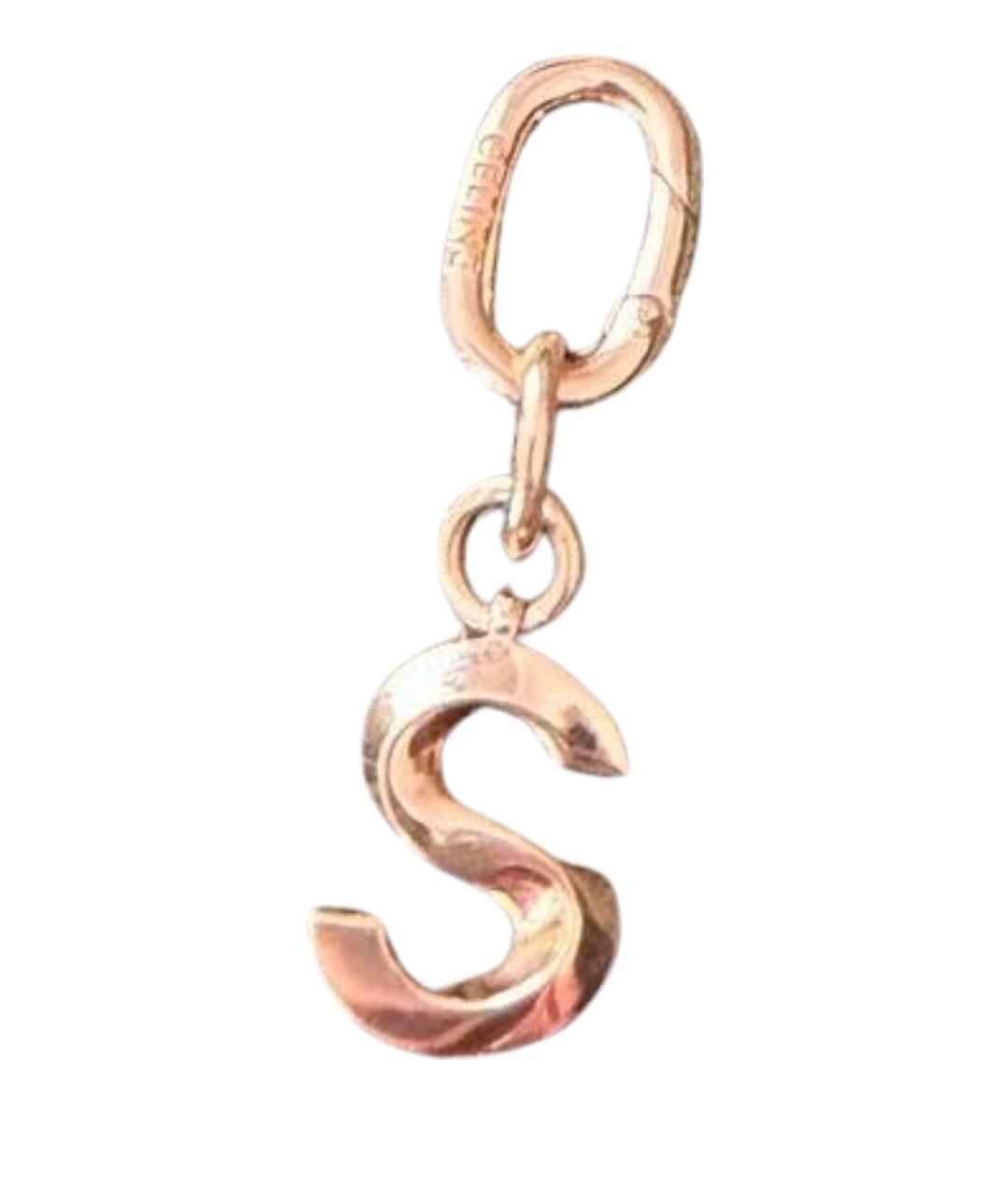 CELINE Золотая позолоченная подвеска, фото 1