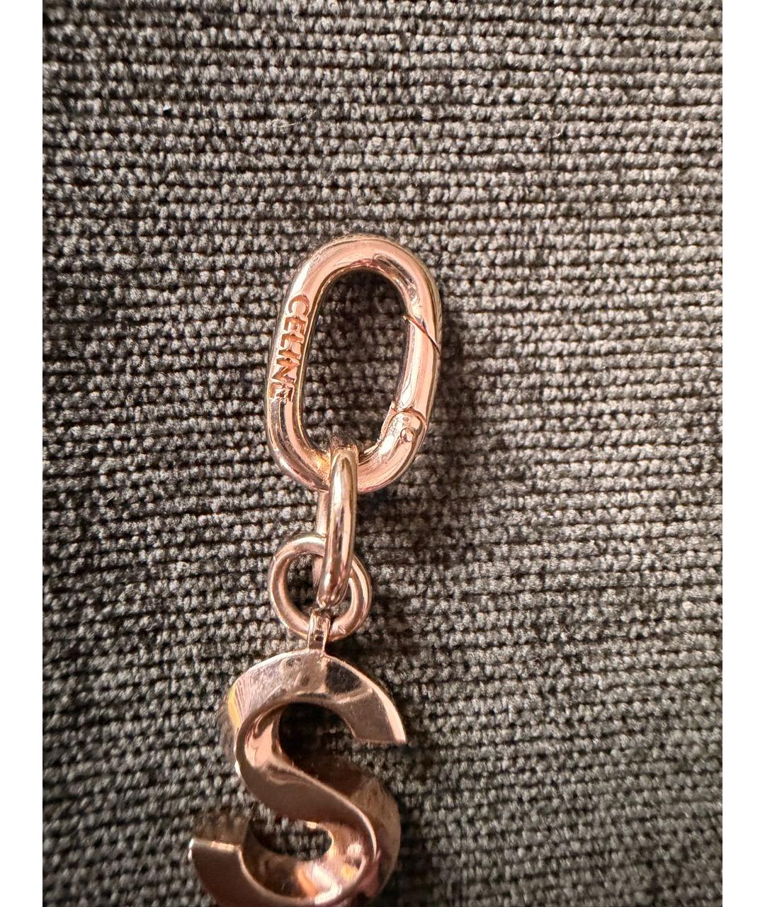 CELINE Золотая позолоченная подвеска, фото 3