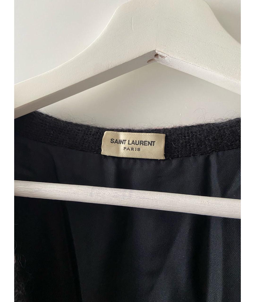 SAINT LAURENT Шерстяной кардиган, фото 3
