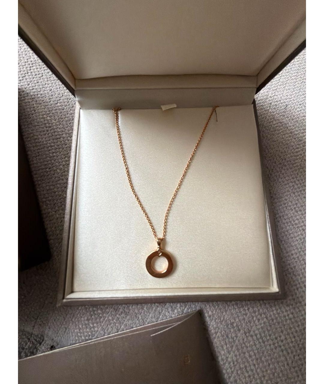 BVLGARI Золотое колье из розового золота, фото 5