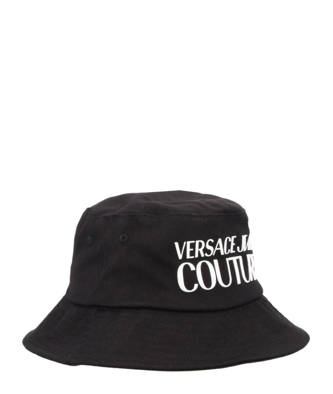 VERSACE JEANS COUTURE Черная хлопковая шляпа, фото 2