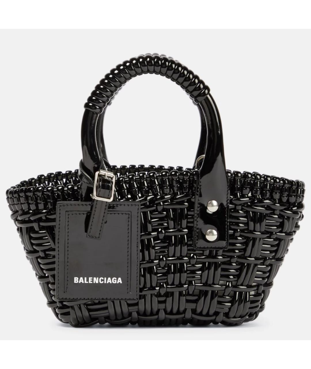 BALENCIAGA Черная сумка тоут, фото 6