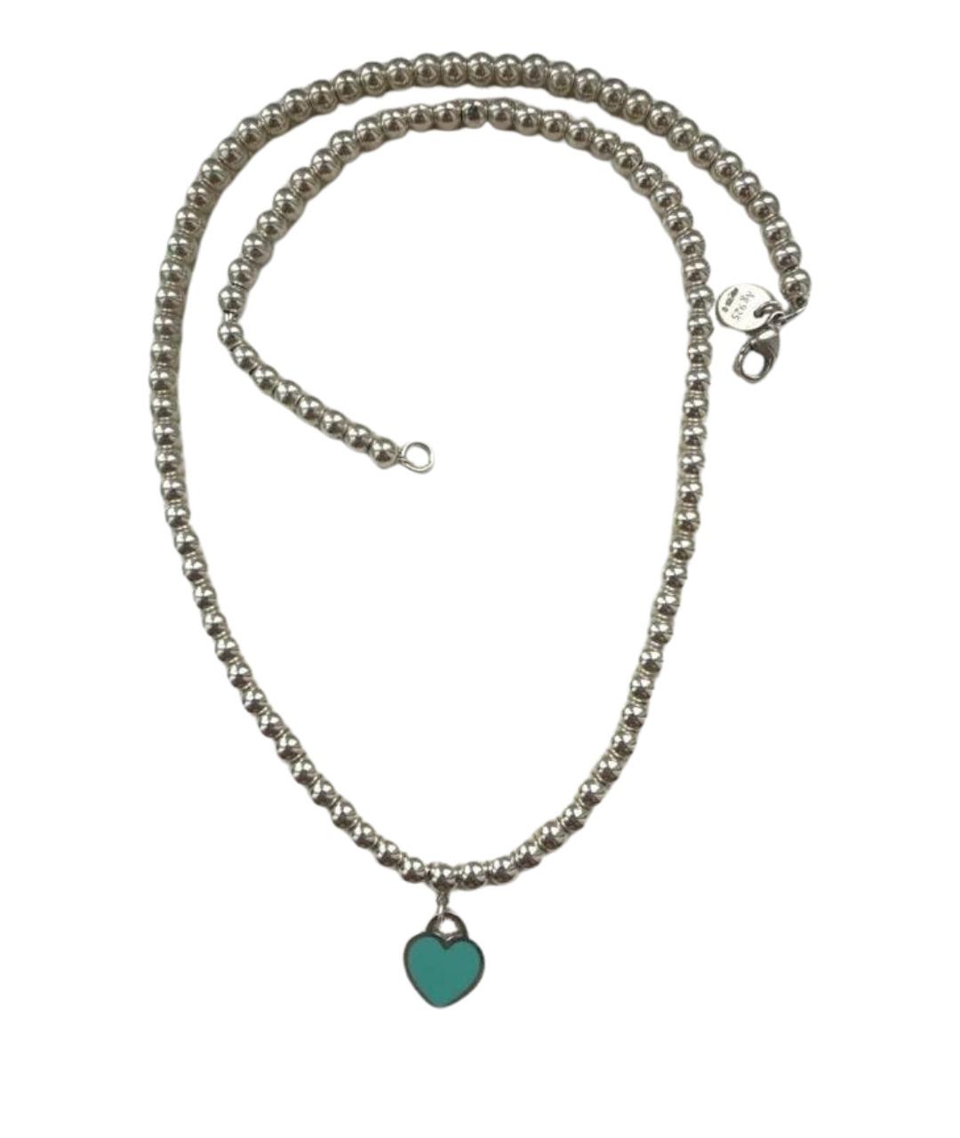 TIFFANY&CO Серебряное серебряное колье, фото 1