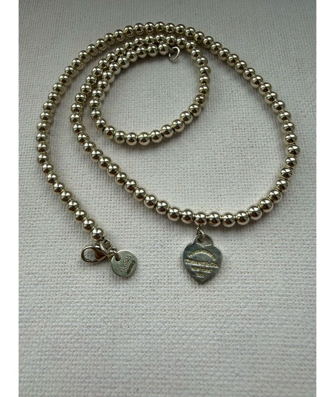 TIFFANY&CO Серебряное серебряное колье, фото 2