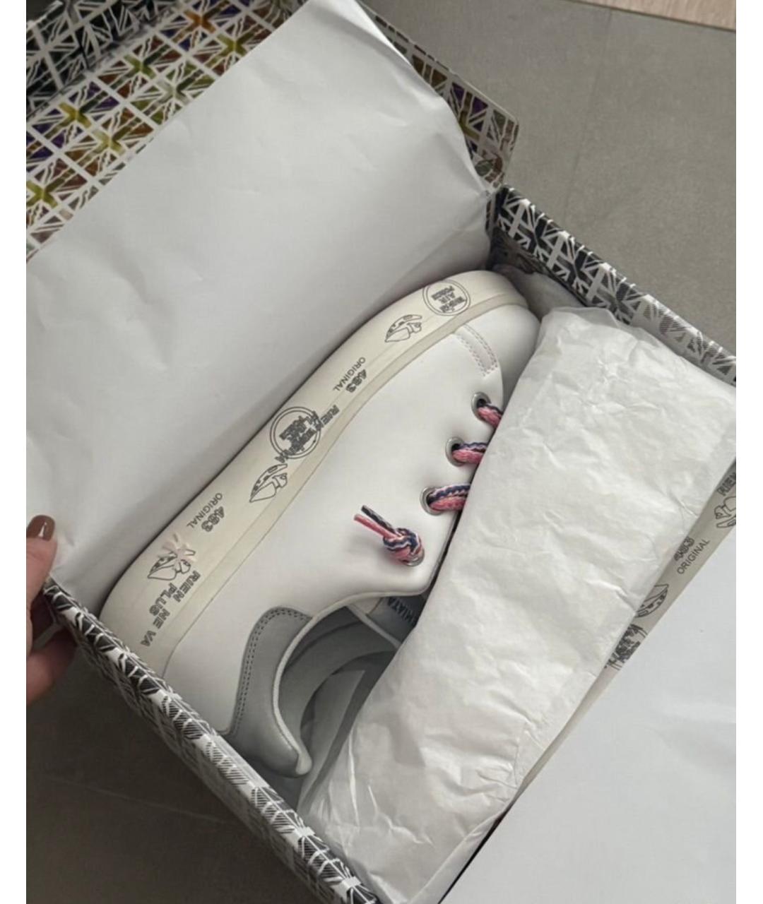 PREMIATA Белые кожаные кроссовки, фото 5