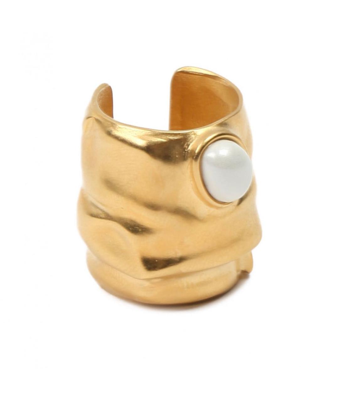 MAISON MARGIELA Золотое латунное кольцо, фото 2