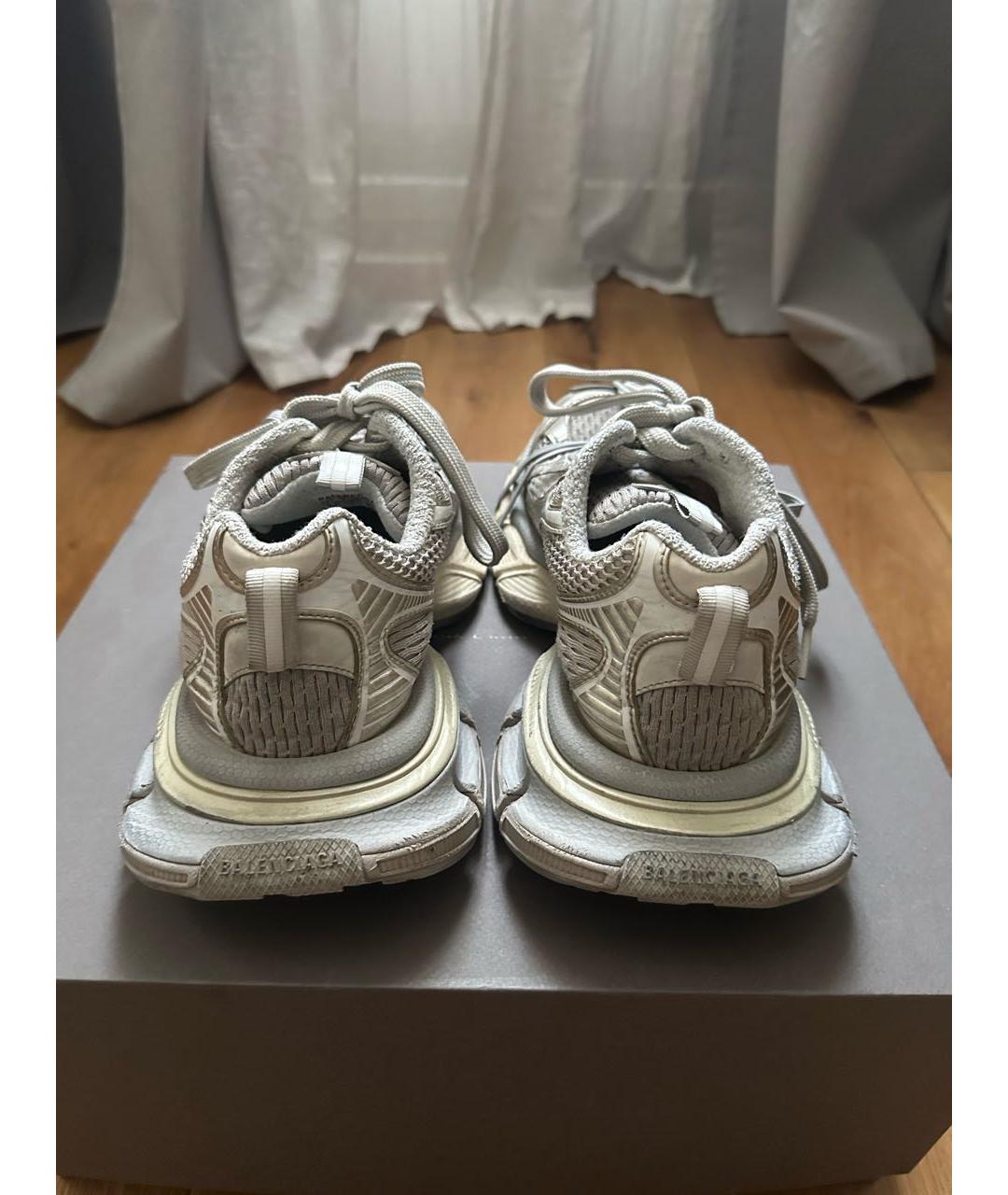 BALENCIAGA Серые текстильные кроссовки, фото 4