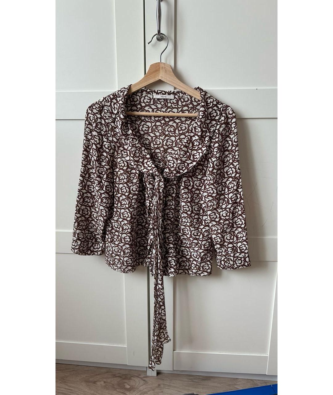 PRADA Шелковая блузы, фото 5