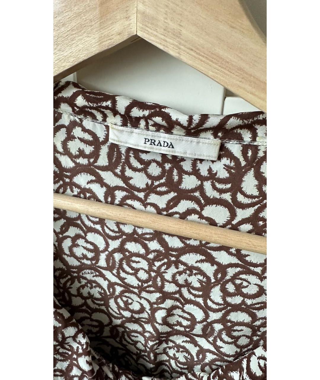 PRADA Шелковая блузы, фото 3