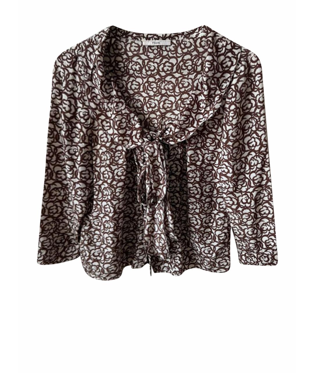 PRADA Шелковая блузы, фото 1