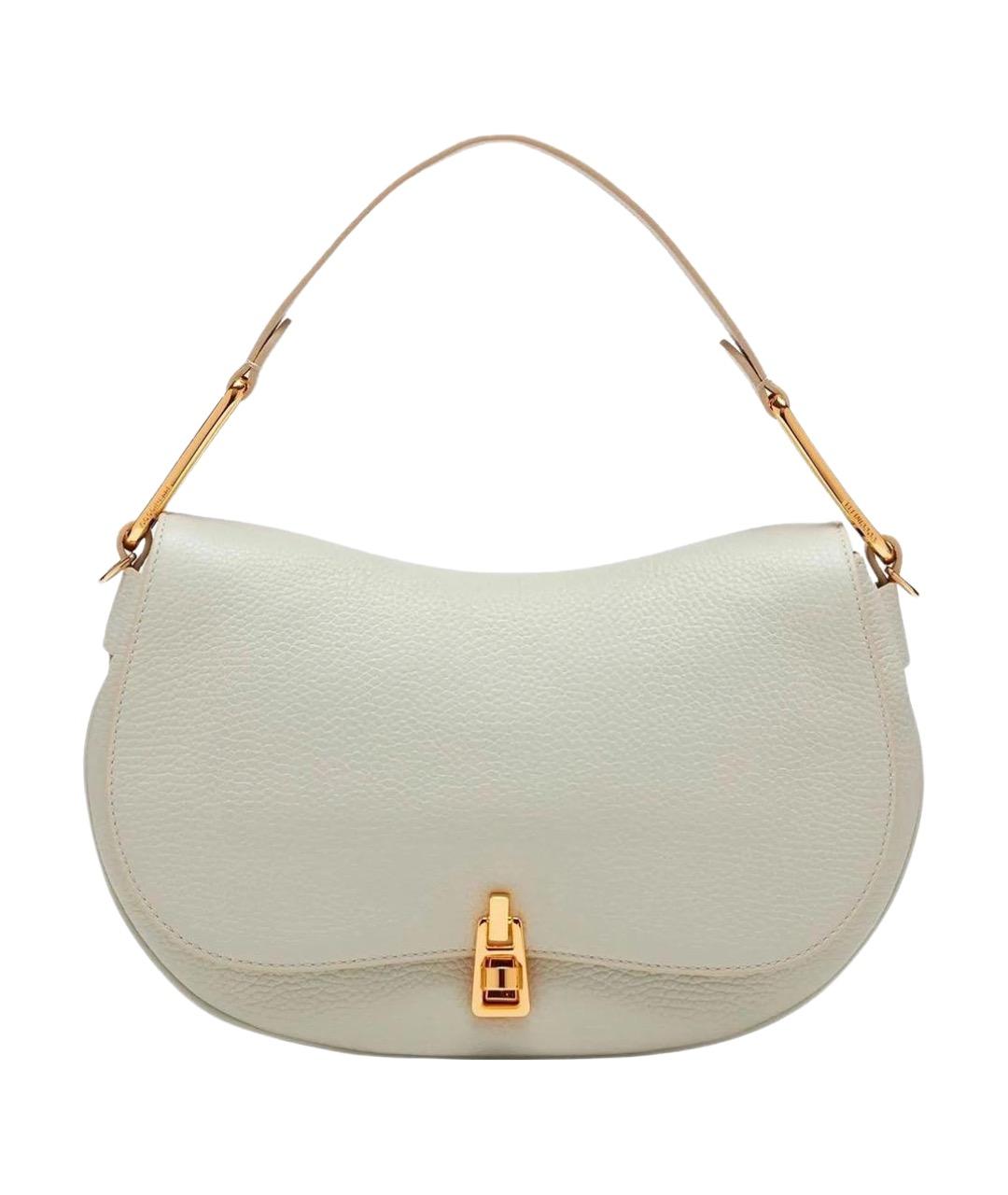 COCCINELLE Зеленая кожаная сумка через плечо, фото 1