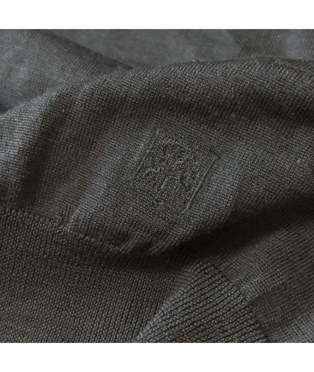 CORNELIANI Темно-синий шерстяной джемпер / свитер, фото 3