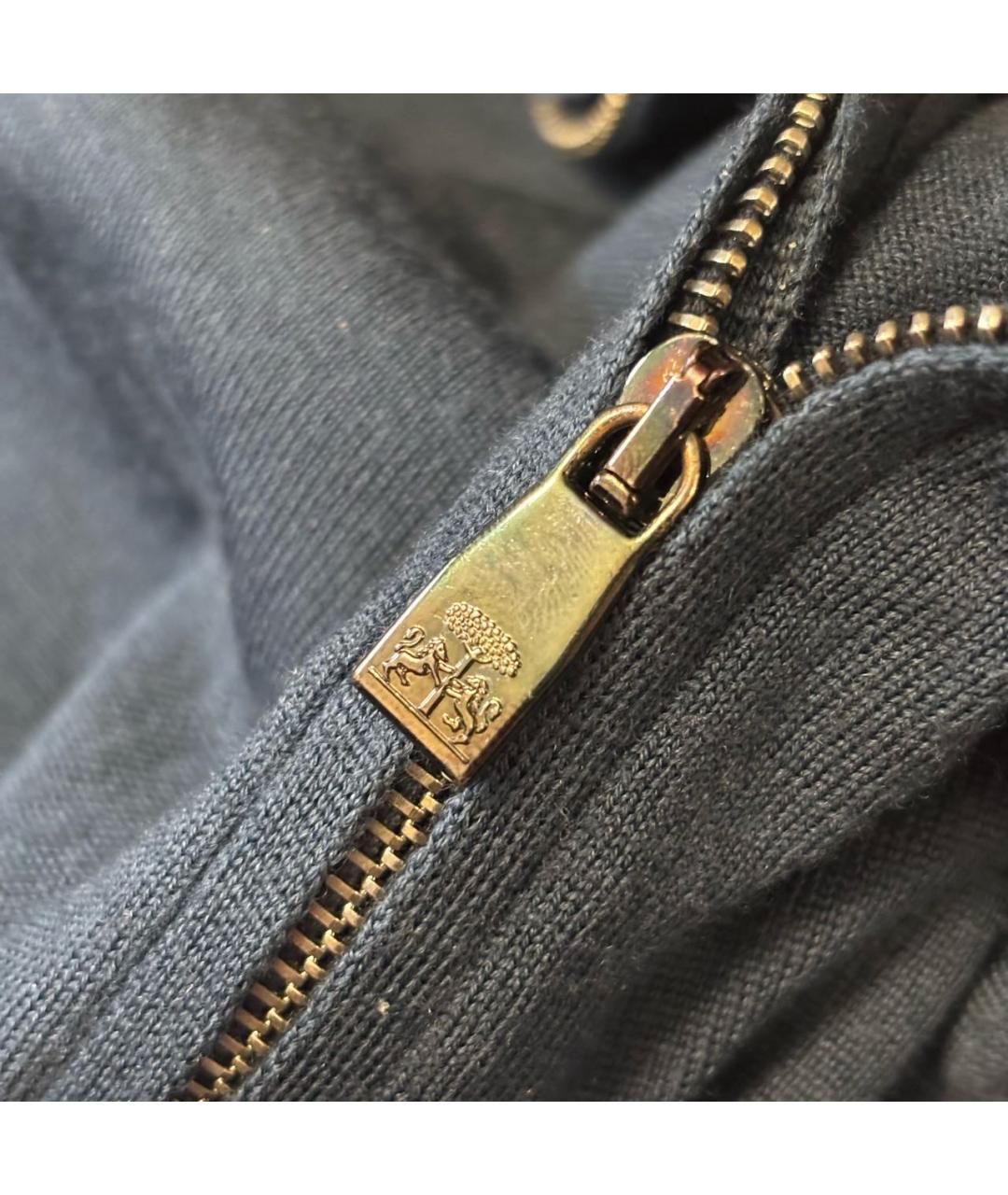 CORNELIANI Темно-синий шерстяной джемпер / свитер, фото 4