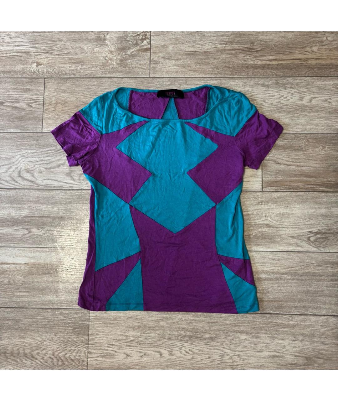 VERSUS VERSACE Вискозная футболка, фото 7