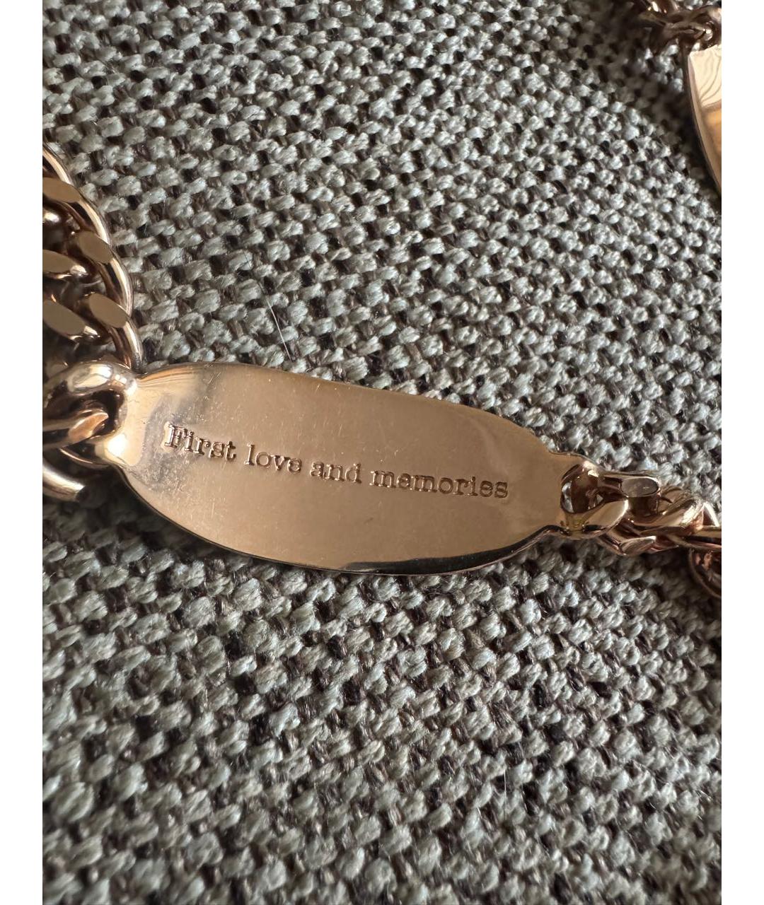 MAISON MARGIELA Золотое латунное колье, фото 3