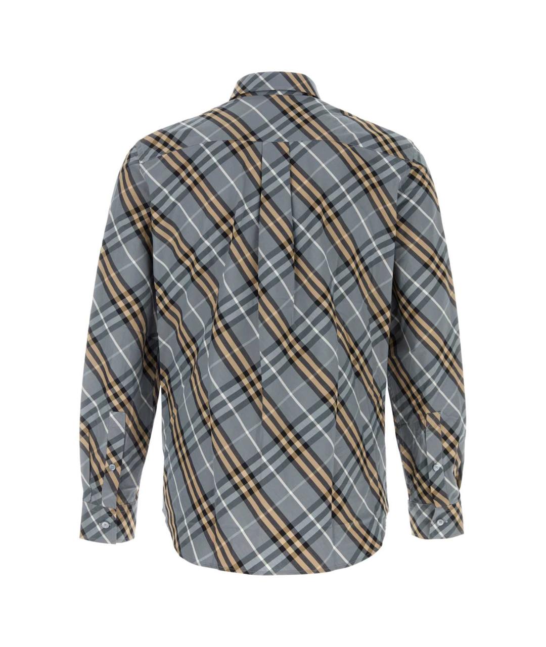 BURBERRY Мульти хлопковая кэжуал рубашка, фото 2