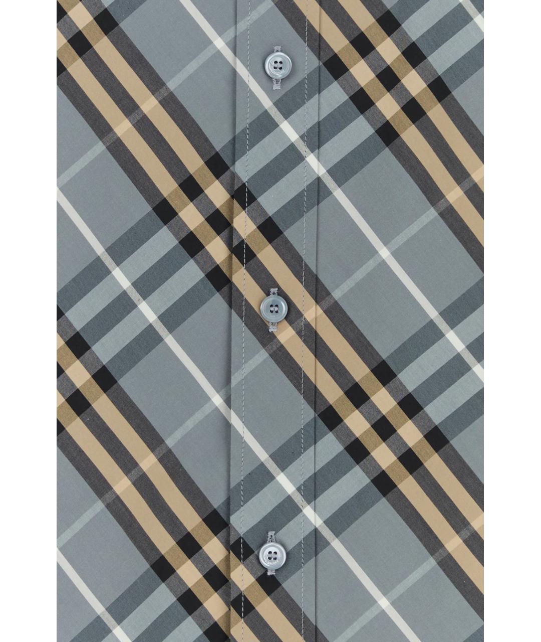 BURBERRY Мульти хлопковая кэжуал рубашка, фото 3