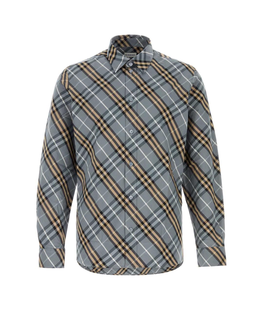 BURBERRY Мульти хлопковая кэжуал рубашка, фото 1