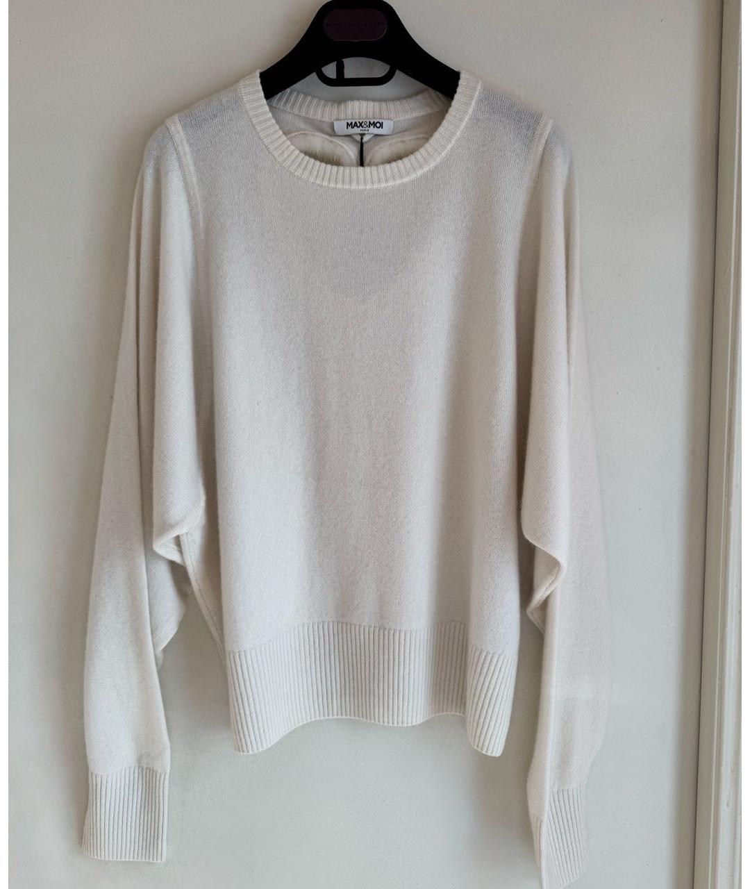 MAX&CO Белый кашемировый джемпер / свитер, фото 5