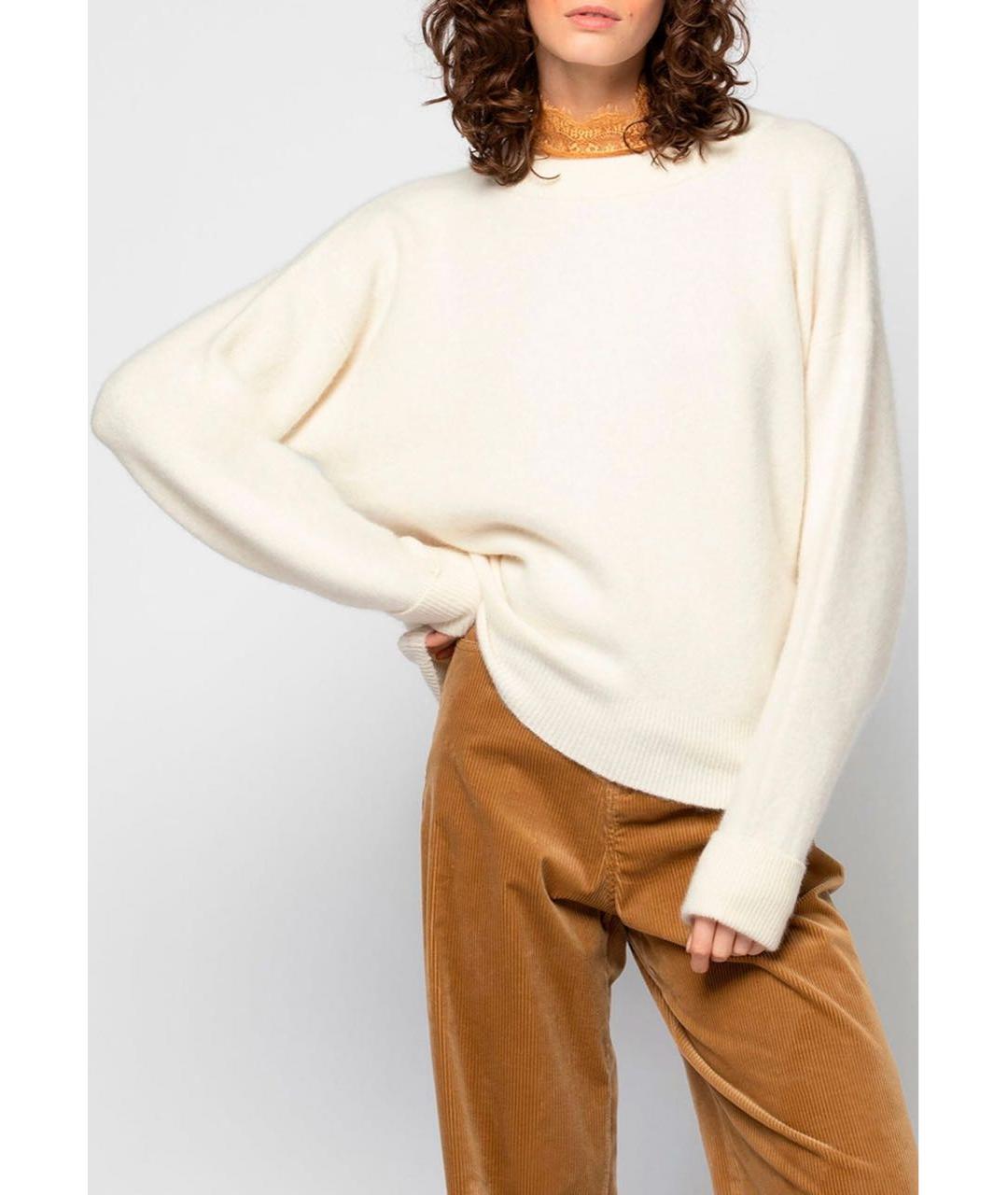 MAX&CO Белый кашемировый джемпер / свитер, фото 2