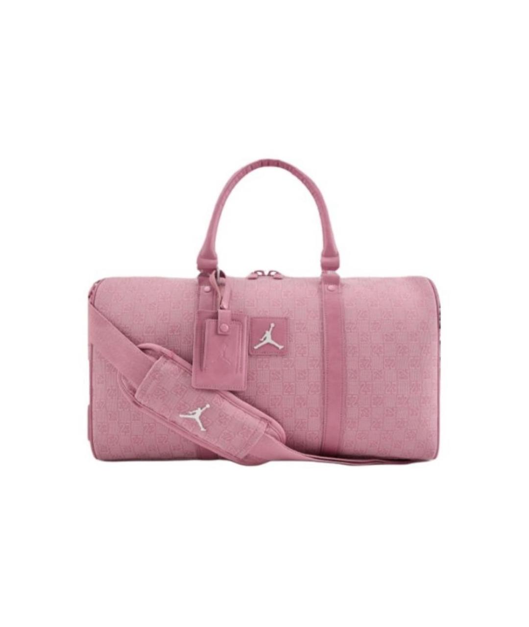 JORDAN Розовая дорожная/спортивная сумка, фото 5