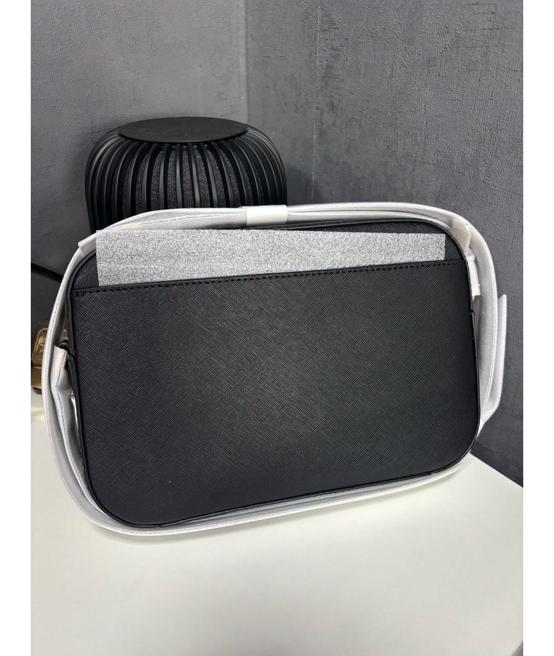 MICHAEL KORS Черная сумка через плечо из искусственной кожи, фото 3