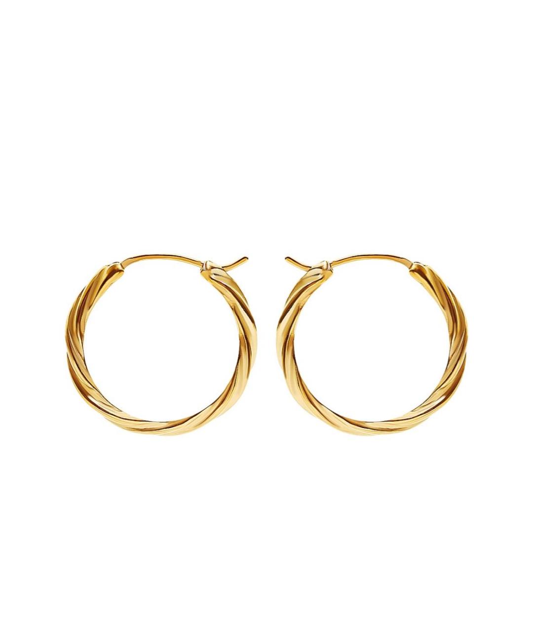 MAISON MARGIELA Золотые серебряные серьги, фото 1