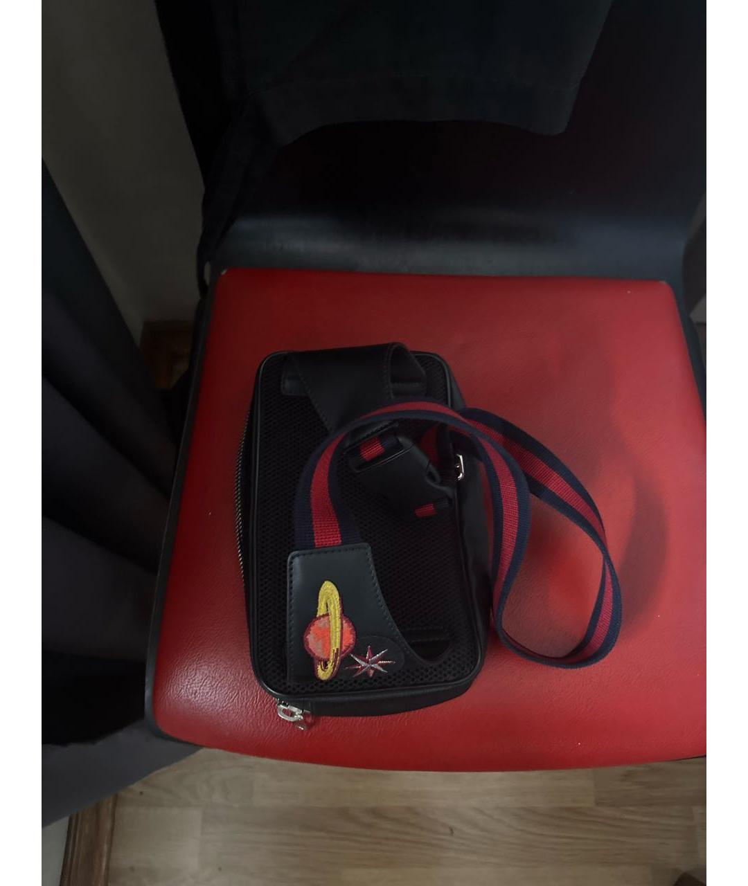 GUCCI Серая барсетка, фото 8