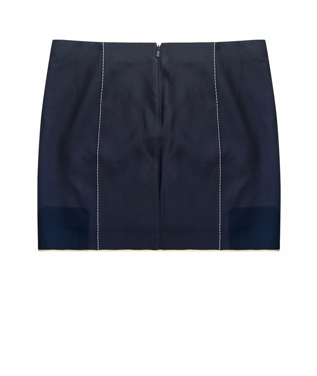 CHLOE Темно-синяя юбка мини, фото 1